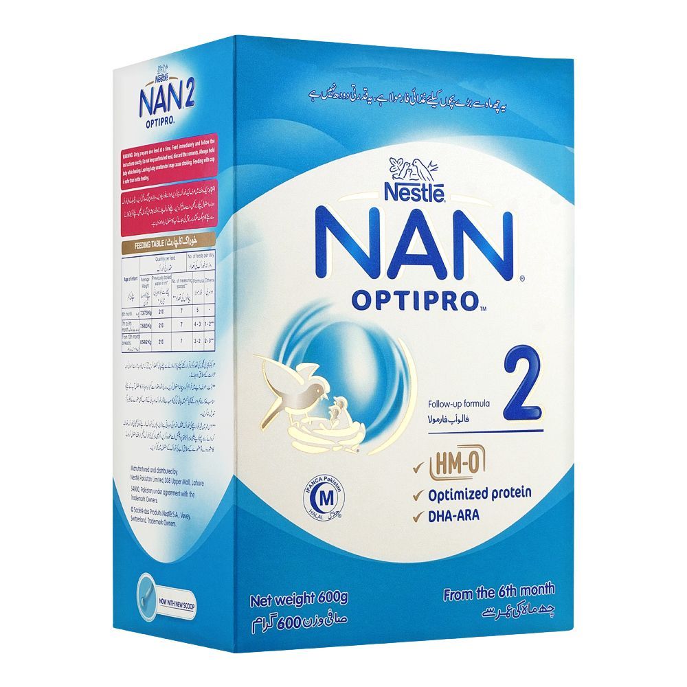 Nestle Nan Optipro 2 (600) gm – Boulevard Mart Fsd